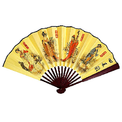 Веер 33х60см с рисунком, №1